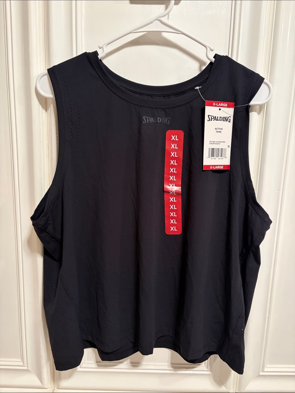 Spalding Women’s Black Active Tank Top